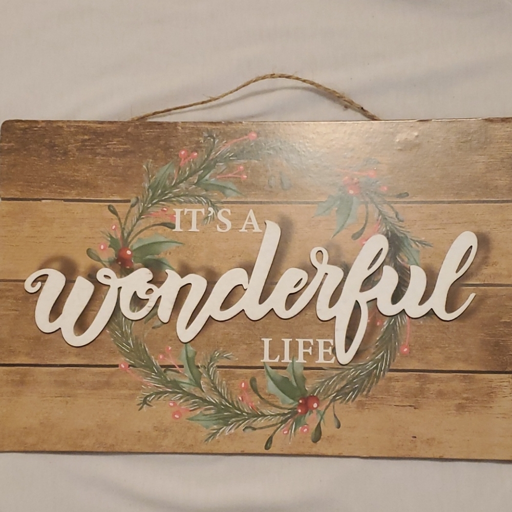 Wall Decor Christmas sign
